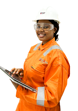 TREXM engineer working in an oil and gas sector